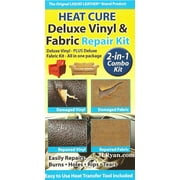 Liquid Leather - Pro Leather Vinyl Repair Kit Fix Holes Rips Tears Burns Diy Tools (30-039) - Black