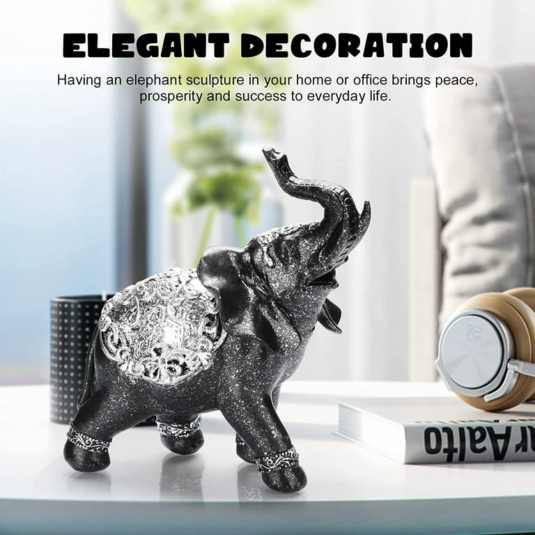 6.7" Elephant Statue-Elephant Decor - Mom Gifts - Elephant