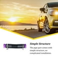 thumbnail image 4 of ruzhgo Car Cold Air Intake Hose Universal Auto Inlet Duct Pipe Replacement Ducting Accessories Engine Accessory Modified Components Black Purple, 4 of 6
