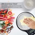 thumbnail image 3 of Báscula de Cocina 5Kg/ 0.1g[Actualización], Báscula Electrónica para Alimentos de Alta Precisión, Plataforma de Acero Inoxidable con Multifunción para Pesaje, Pantalla LCD, Precisión de Hasta 0.1g, 3 of 8