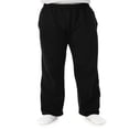 thumbnail image 2 of Men‘s and Big Men‘s Fleece Open Bottom Sweatpants  2 Pack, 2 of 6
