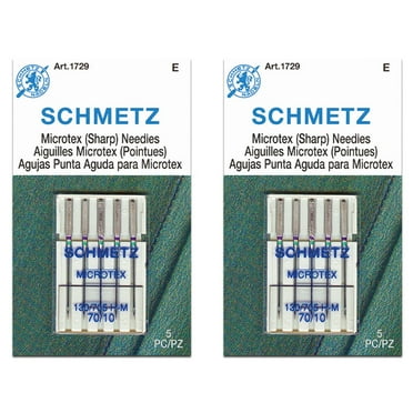 Aiguilles Microtex pour machine à coudre