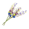 thumbnail image 2 of Posteras de huevo Pelocas de la flor de la Pascua Arreglo de la rama del de Pascua Decoración de la flor para las vacaciones Partido de la sala 3pcs morado, 2 of 8