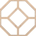 thumbnail image 2 of 66 7/8"W x 66 7/8"H x 3/8"T King Size Cameron Decorative Fretwork Wood Ceiling Panels, Red Oak, 2 of 10