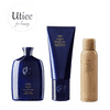 Oribe Shampoo and Conditioner for Brilliance & Shine Bundle plus Flash Form Finishing Hairspray Wax (8.5/6.8/4.2oz)