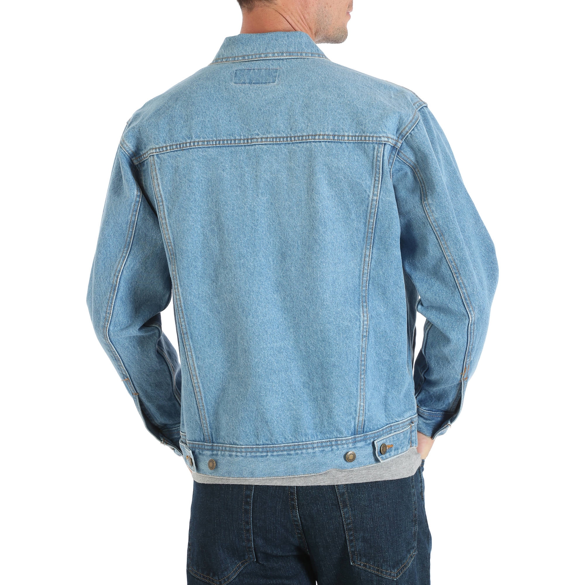 jean jacket men walmart