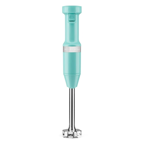 KitchenAid KHBV53 - Batidora de mano con cable de velocidad variable, Aqua Sky, 1 litro
