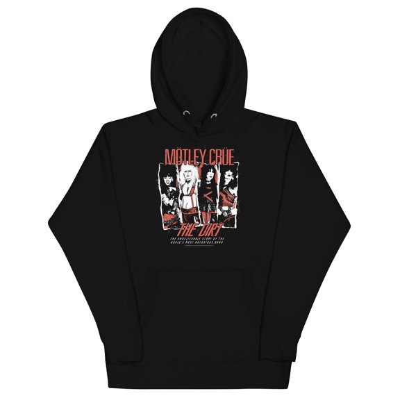 Motley Crue The Dirt Classic Unisex Hoodie - Black - Small