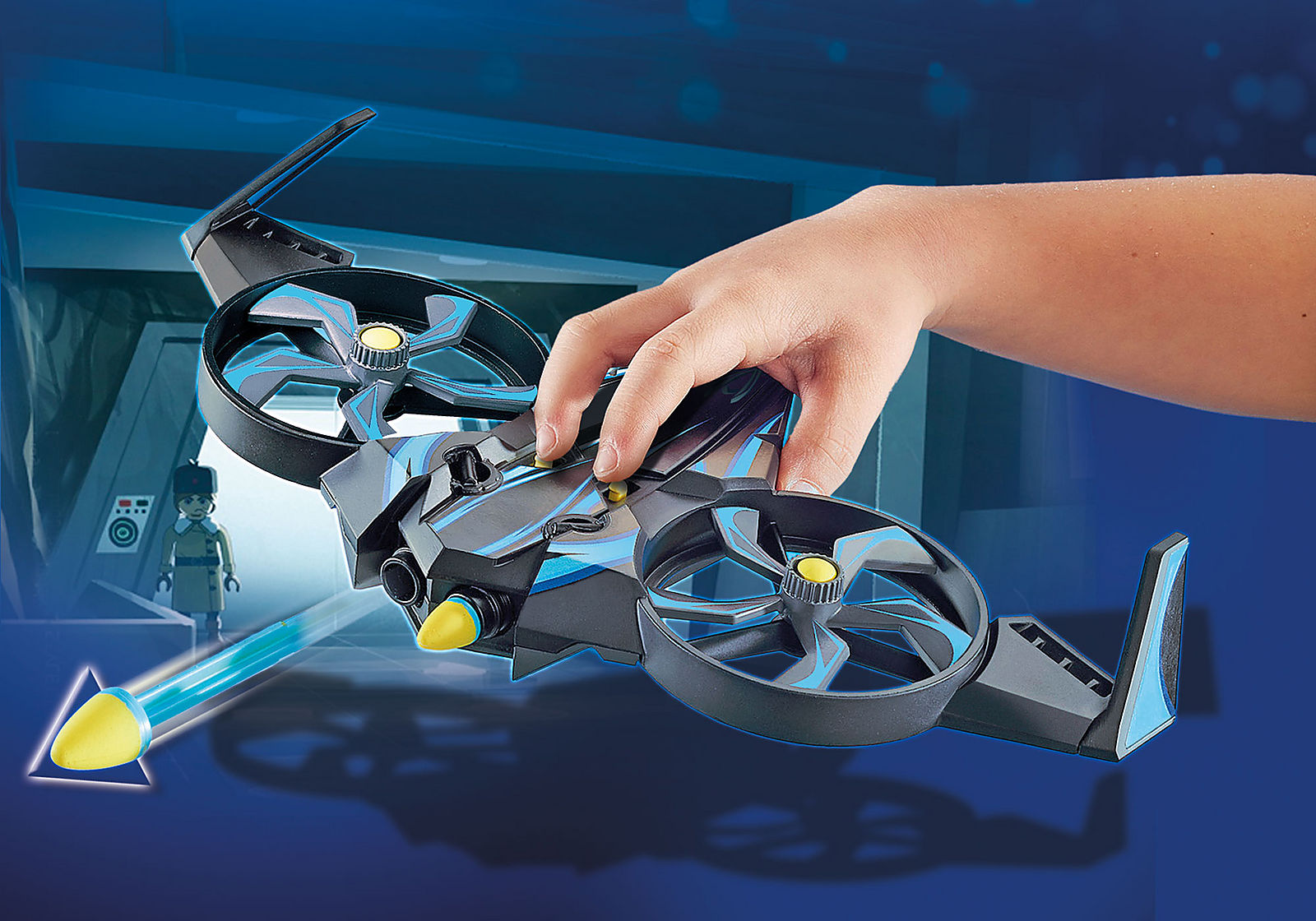PLAYMOBIL THE MOVIE Robotitron with Drone - image 5 of 5