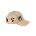 thumbnail image 3 of Disney Mickey Mouse Adult Baseball Cap Beige, 3 of 4