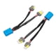 thumbnail image 1 of Cable divisor de faros, 2 piezas Cableado divisor de faros Arnés de conversión de faros Conector de arnés de cableado de faros Diseño elevado, 1 of 9