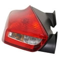thumbnail image 3 of Tail Light Compatible with 2015-2018 Ford Focus Left Driver With bulb(s) CAPA Certified, 3 of 5