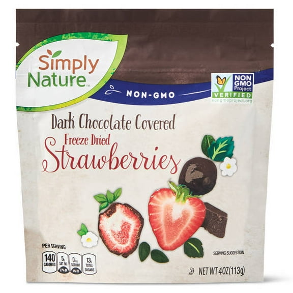 Dark Chocolate Strawberry, 4 oz- Pack of 2