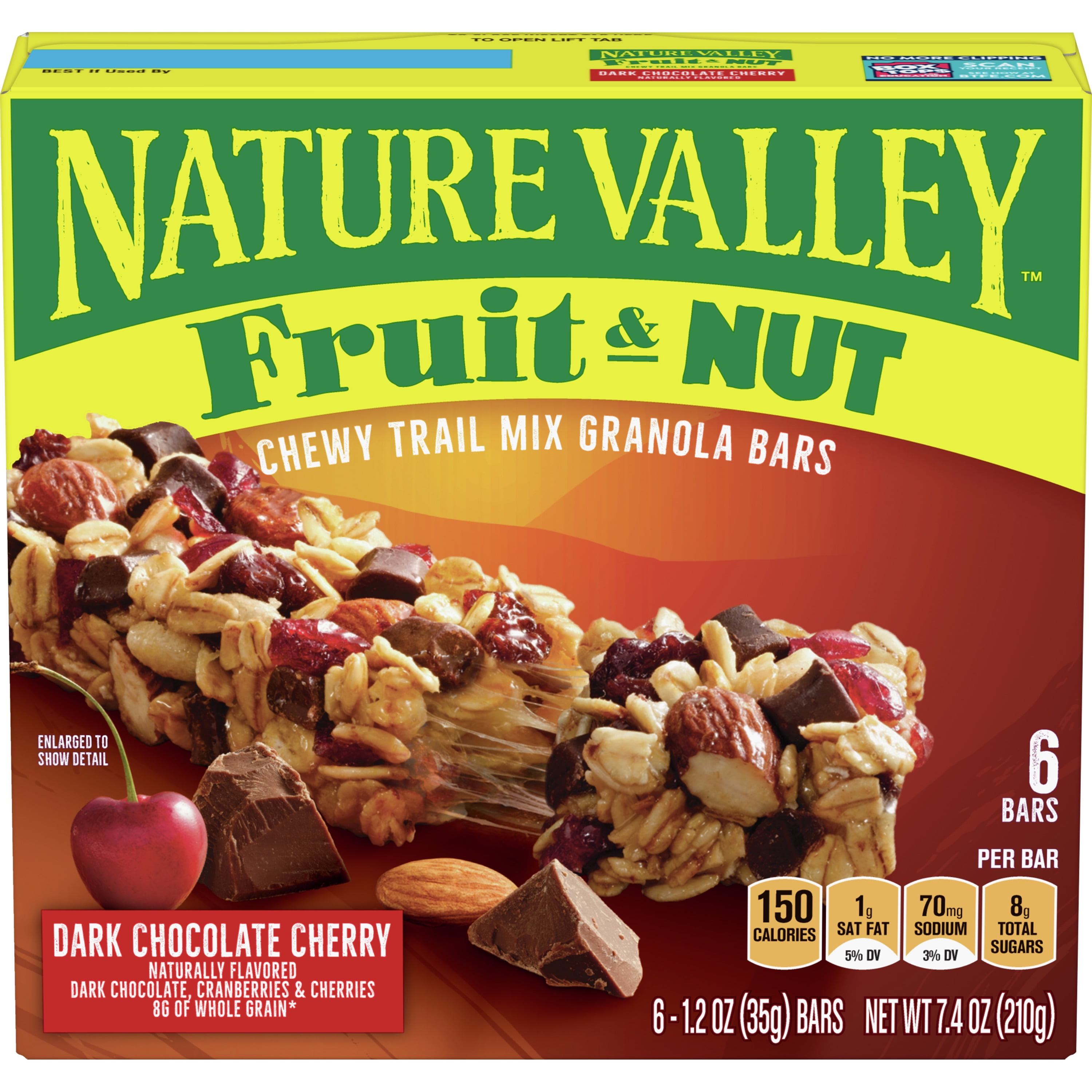 Nature Valley Trail Mix Dark Chocolate & Nut Granola Bar