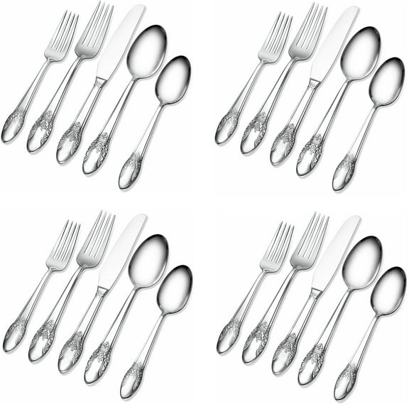 Argent Orfevres Villandry Mirror 18/10 Stainless Steel 20pc. Flatware Set