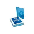 thumbnail image 3 of 8.5 in. x 11 in. 0.5 in. Capacity Standard Grade Report Cover - Clear/Light Blue (25/Box), 3 of 6