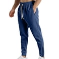 thumbnail image 2 of MXALUOB Men's Running Pants Ankle Zipper Tapered Jogger Pant Elastic Waist Athletic Trousers with Zip Pockets for Training Fitness, 2 of 7