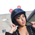 thumbnail image 4 of KALLORY 12Pcs Cute Bear Ear Accessories Multi PVC Self-Adhesive Design for Electric Bikes, 4 of 6