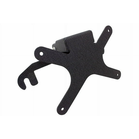 Fishbone Offroad 2018  Jeep Wrangler JL - Black Aluminum Hawse Fairlead License Plate Mount