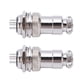 thumbnail image 5 of Conector de cable, conector de aviación de 2 piezas Conector de aviación de zinc Conector de cable de aviación Probado y confiable, 5 of 8
