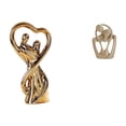 thumbnail image 1 of Estatua de pareja,Figura de pareja,arte moderno,artesanía,regalo de boda,Escultura de pareja para decoración de San Valentín,Estatua abstracta,Estatua abstracta para decoración del, 1 of 8