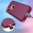 thumbnail image 5 of Petocase for iPhone Xs Max Case,Shockproof Dust/Drop Proof 3-Layer Full Body Protection [Without Screen Protector] Rugged Heavy Duty Durable Cover Case,Purple/Pink, 5 of 6