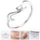 thumbnail image 3 of GOOHOCHY Anillo abierto de gato, anillo ajustable de gato, anillo de animal gato, lindo anillo abierto para mujer, 3 of 6