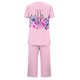 thumbnail image 4 of Sexy Pijama Conjunto para las Mujeres, Cuello Redondo Blusa de Manga Corta Y Pantalones, Traje de Moda Casual, 4 of 9