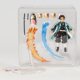 thumbnail image 1 of Demon Slayer Figma 522-DX Zenitsu Agatsuma 498-DX Kamado Tanjiro 508-DX Nezuko 6in figura de acción muñeca coleccionable en miniatura zhangmengya LED, 1 of 2