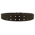 thumbnail image 4 of Dream Apparel Brown Dotted Double Prong Motorcycle Leather Belt, 4 of 5