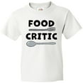 thumbnail image 3 of Inktastic Food Critic with Fork and Spoon Youth T-Shirt, 3 of 5