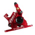 thumbnail image 1 of de mecánico para de carretera, pinza delantera trasera de 140mm, pernos blancos, abrazadera de rotor rojo Frente rojo shamjiam Pinza de freno de disco de bicicleta, 1 of 8