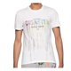 thumbnail image 1 of Camiseta Elevenparis Disaster Graphic para hombre blanca S, 1 of 1