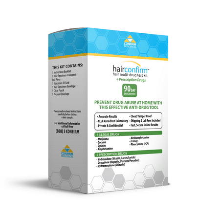 HairConfirm Hair Multi-Drug Test Kit