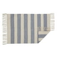 thumbnail image 2 of Design Imports CAMZ12640 2 x 3 ft. Hand-Loomed Rug, French Blue Ticking Stripe, 2 of 3