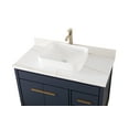 thumbnail image 2 of 42 inch Tennant Brand Beatrice Vessel Sink Navy Blue Bathroom Vanity, 2 of 4