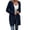 Dark Blue, variant on Lixiuxyad Womens Open Front Cardigan Knit Hooded Cardigan Sweater Open Front Long Sleeve Pocketed Coat Casual Warm Outwear,Beige