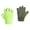 BH195 Light Green, variant on Curuila Kids Boys Girls Mittens Solid Color Outdoor Sports Exercise Cycling Half Finger Through Gloves Black Size 8-10 Years