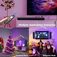 thumbnail image 6 of Sound Bar for Smart TV, 100W Bluetooth 5.3 Soundbar with RGB Lighting, 2-in-1 Detachable Sound Bar for TV, Surround Sound System for TV, Gaming Speaker, 6 of 10