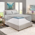 thumbnail image 4 of DNG Creations Twin Size - 8 To 10 Inch Deep Pocket 4 PC Microfiber Sheet Set - Silver, 4 of 5