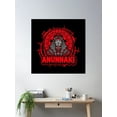 thumbnail image 2 of Anunnaki N34 Poster Wall Art, Modern Wall Decor For Living Room Bedroom, 30x30 UNFRAMED, 2 of 3