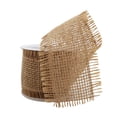 thumbnail image 2 of 12 Pack: 2.5" x 3yd. Burlap Frayed Ribbon by Celebrate It Classic, 2 of 4