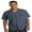 RIVIERA BLUE, variant on Men's Two Chest Pockets Short Sleeve Shirt 4280