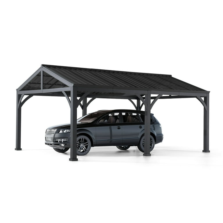 AutoCove 20x14 ft. Newville Carport, Heavy Duty Outdoor Canopy