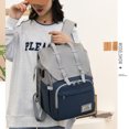 thumbnail image 2 of GUANGCAIJIA Stylish Backpack Diaper Bags With Changing Pad station for Cute Baby Organizer Unisex Stroller Mommy Hospital for Travel, 2 of 9