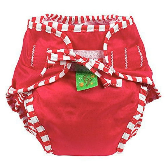 Kushies Swim Diaper, X-Large - Red
