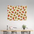 thumbnail image 2 of Cute French Fries Burger Tapestry for Bedroom - Tapestry Wall Hanging Wall Tapestry for Dorm Wall Decor Home Decoration , Aesthetic Funny Tapestry 29 x 37in, 2 of 5