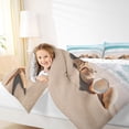 thumbnail image 5 of Manfei Beach Wave Seashell Starfish Twin Bedding Sets for Kids Boys and Girls, Coastal Ocean Print Bedding Comforter Set, Reversible 7-Piece, 5 of 6
