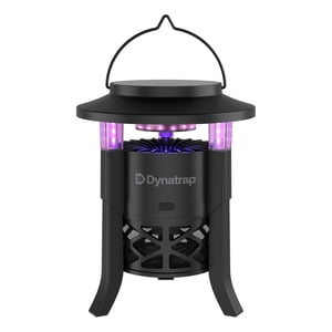 DynaTrap Outdoor Bug Trap with UV LED Light, Black