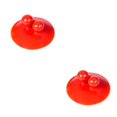 thumbnail image 1 of QualitChoice Bathroom Vacuum Wall Strong Suction multifunction Holder Hooks Hanger Sucker Red 2Set, 1 of 6